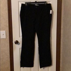 oldnavy size 16 long new black trouser